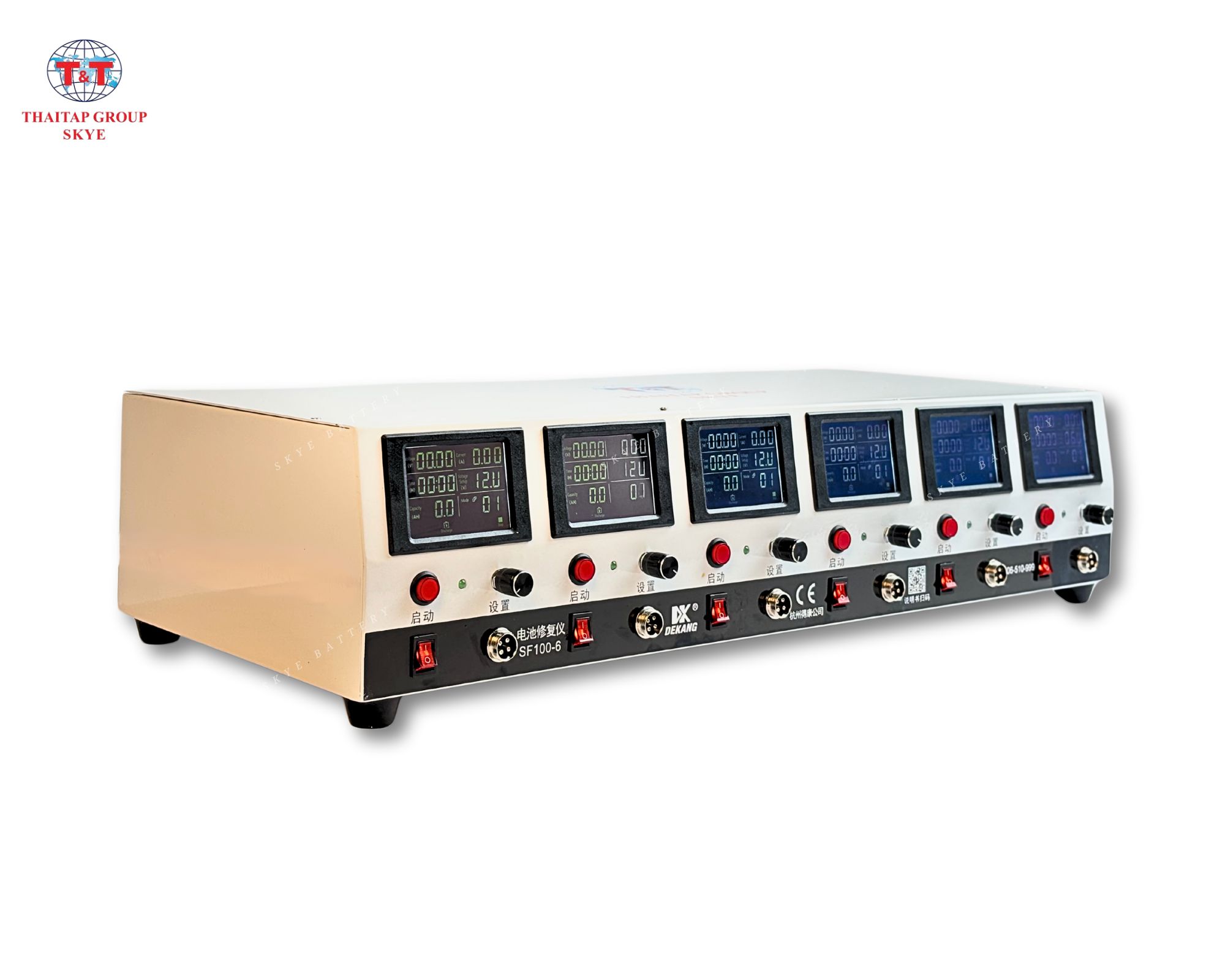 Máy sạc xả ắc quy chính hãng SF100- 6 model 2024